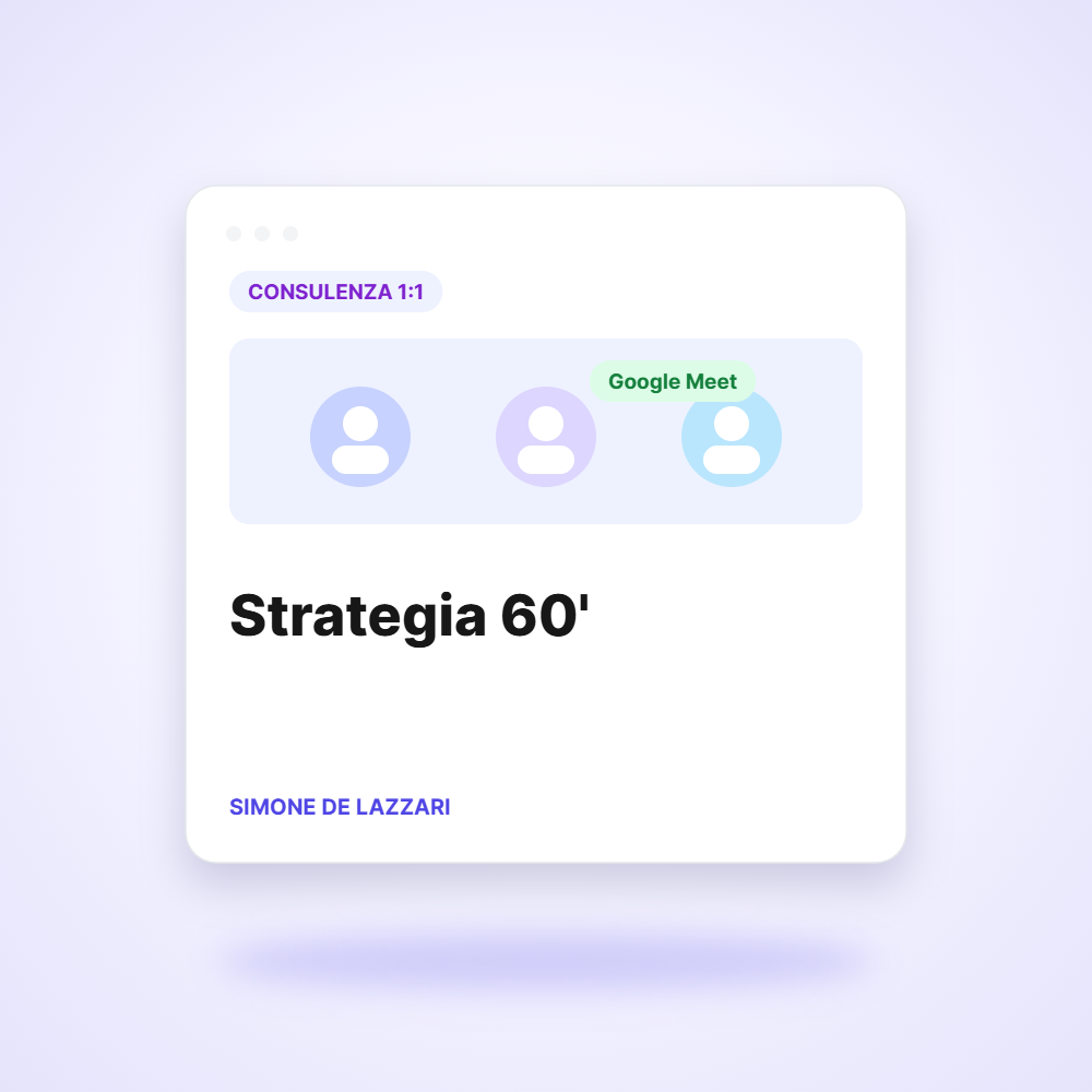Strategia 60' – Organic Clout Agency